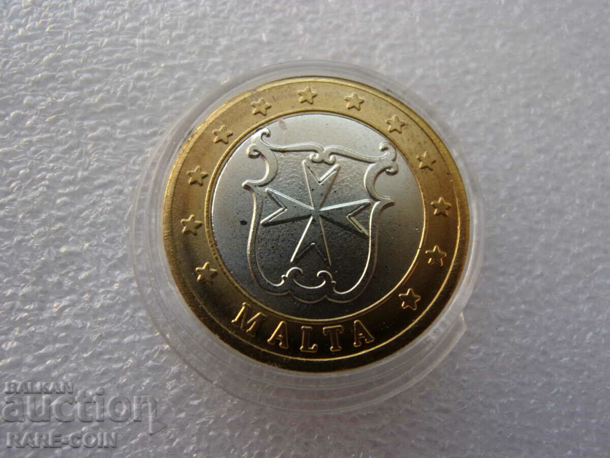 RS(46) Μάλτα- 1 Euro PROOF UNC .BZC με τιμή € 3.07 | 6.00 BGN
