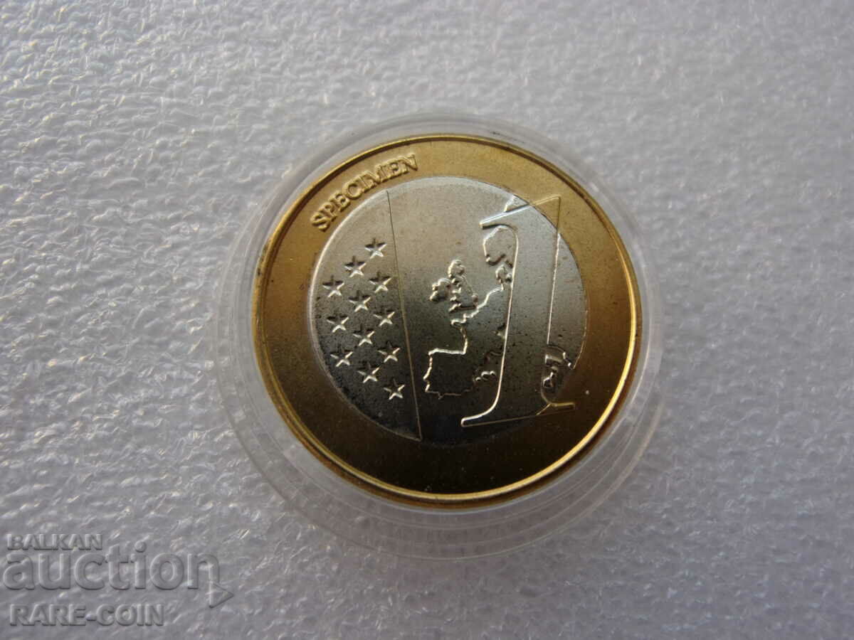 RS(46) Malta- 1 Euro PROOF UNC .BZC