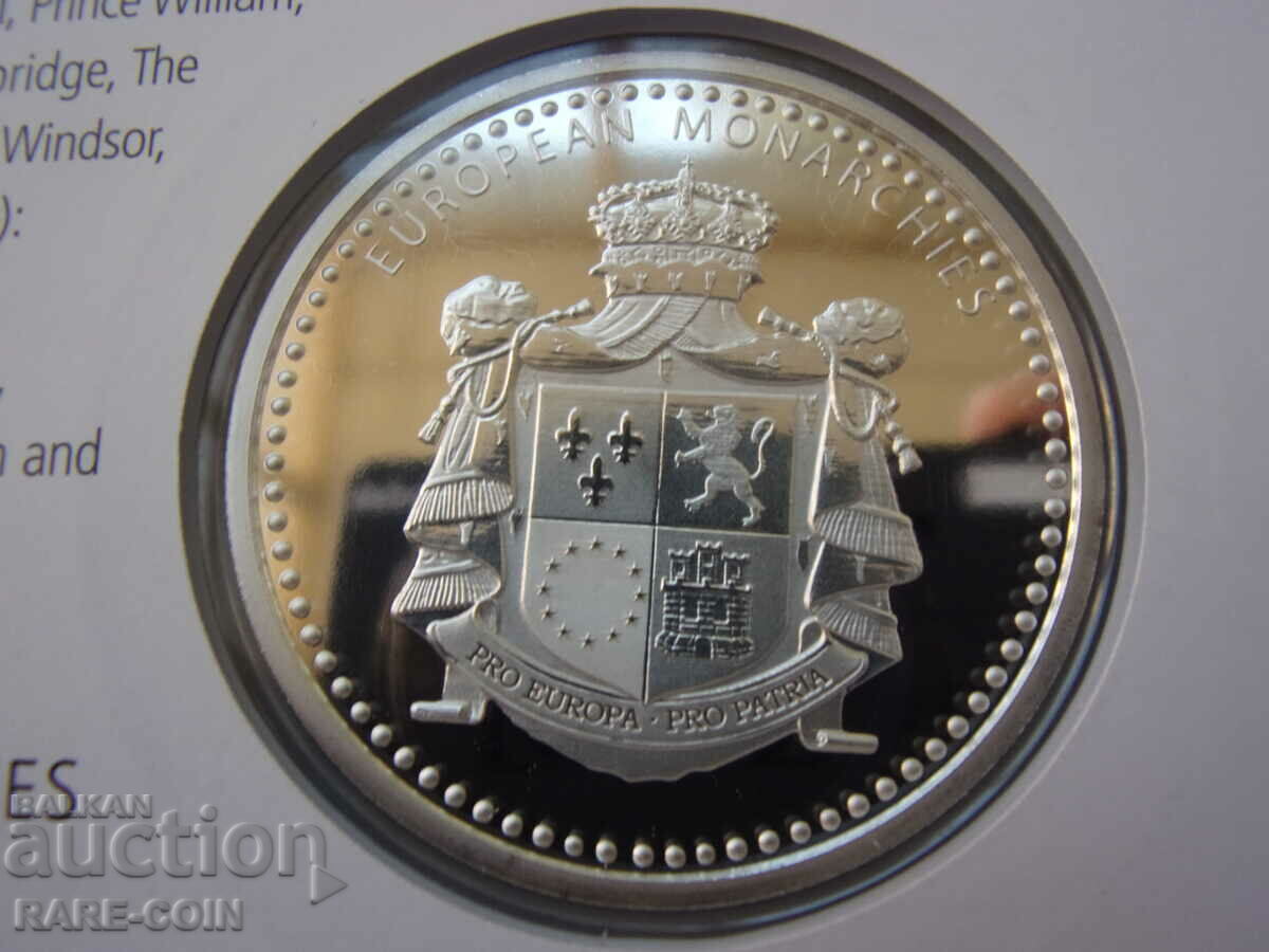 RS(46) England-Silver Plaque 2011 & Post. μάρκα σε όμορφη.BZC - 7