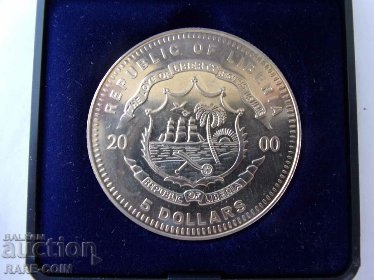 RS(46) Λιβερία- 5 $ 2000 UNC.BZC με τιμή € 7.67 | 15.00 BGN