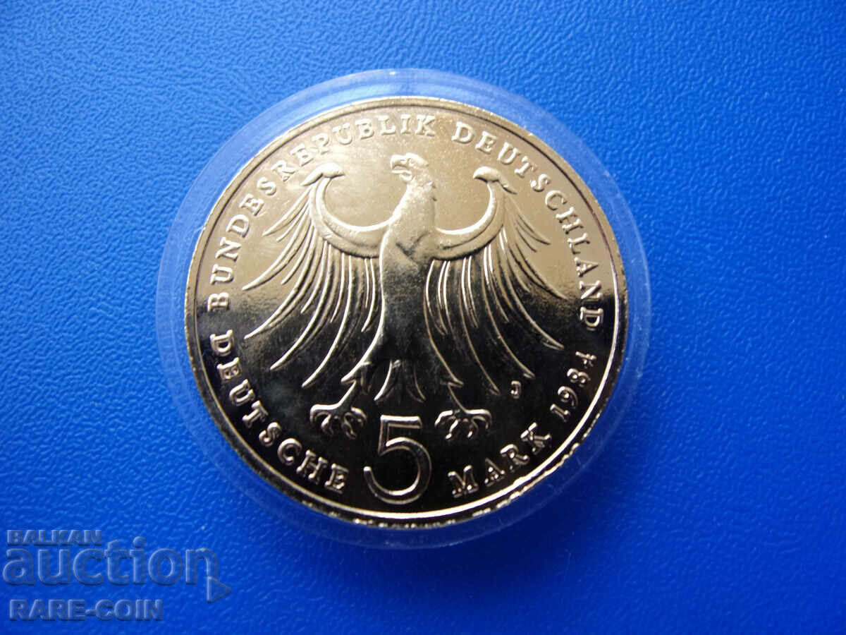 RS(46) Germania-FRG-5 timbre 1984 J Hamburg-gilt.BZC cu preț € 7.67 | 15.00 BGN