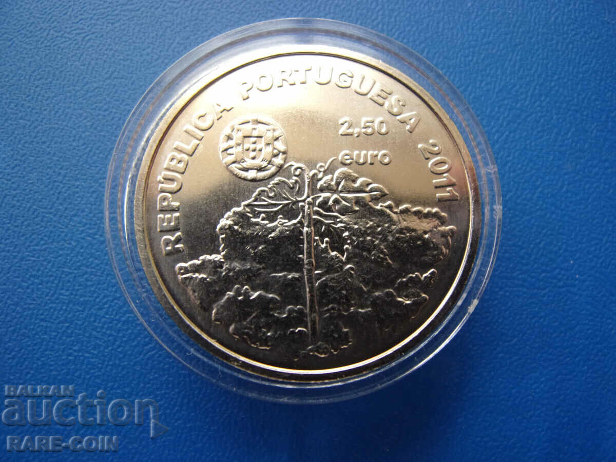 RS(46) Azores - 2½ euros 2011 - anniversary and rare.BZC with price € 10.23 | 20.01 BGN