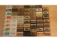 Audio cassettes 74 pcs