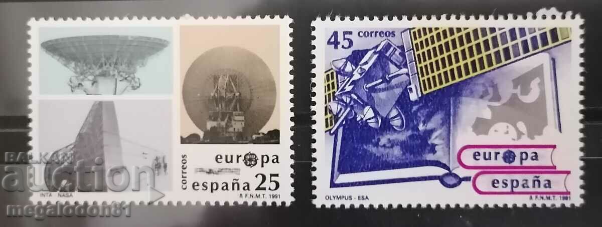 Испания - Европа 1991г., Космос