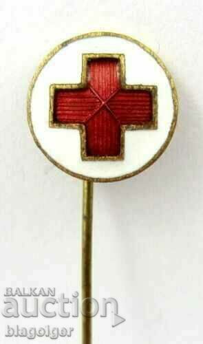 ROYAL BADGE-RED CROSS-1930-ENAMEL with price 16.00 BGN | € 8.18 ROYAL BADGE-RED CROSS-1930-ENAMEL with price 16.00 BGN | € 8.18