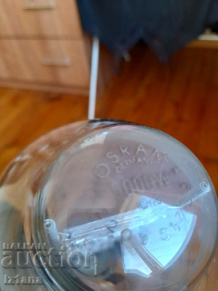 Old Osram 5000w bulb - 5