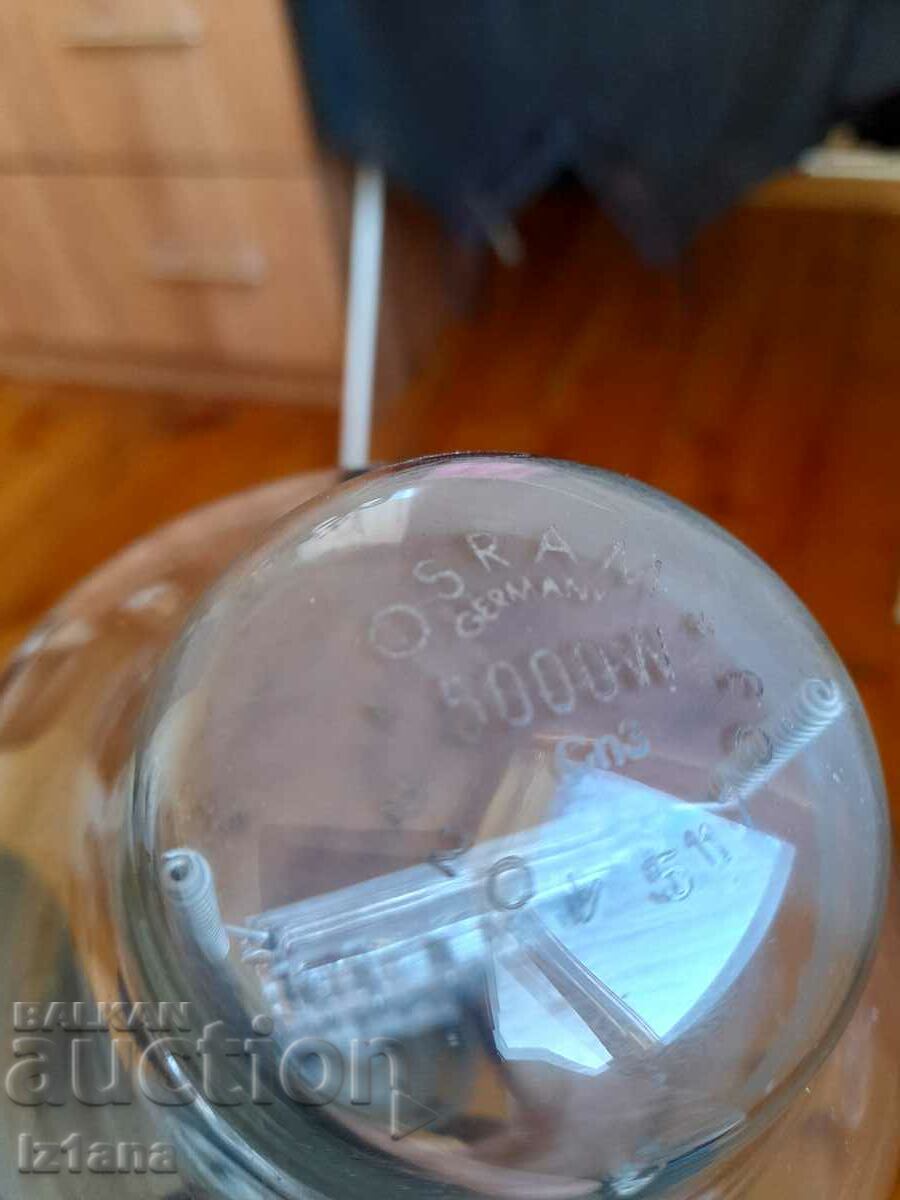 Old Osram 5000w bulb - 6