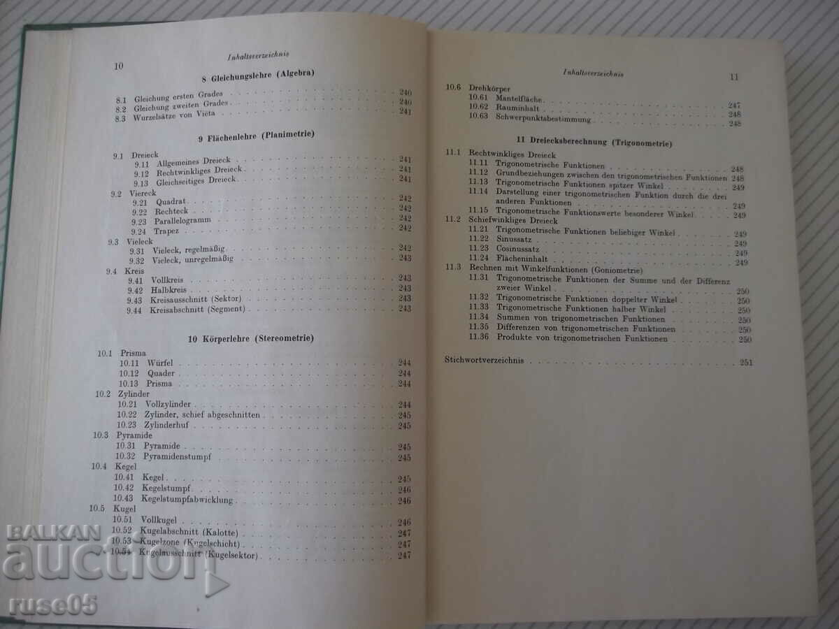 Auction Book "MATHEMATIK IN WERKSTATT UND BÜRO-FRANZ RIEGEL"-272 pages. Auction Book "MATHEMATIK IN WERKSTATT UND BÜRO-FRANZ RIEGEL"-272 pages.