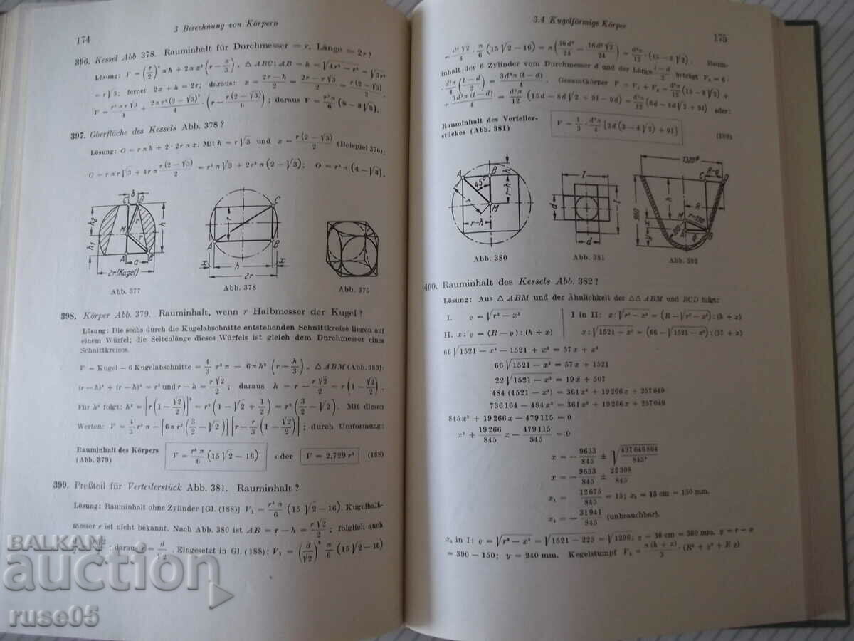 Book "MATHEMATIK IN WERKSTATT UND BÜRO-FRANZ RIEGEL"-272 pages. - 6 Book "MATHEMATIK IN WERKSTATT UND BÜRO-FRANZ RIEGEL"-272 pages. - 6