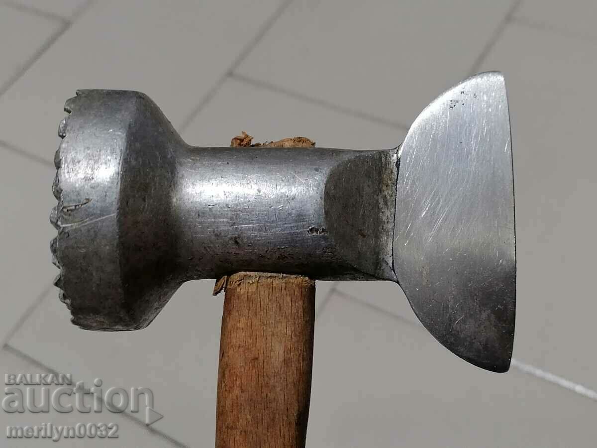 Delivery of Old Steak Hatchet Satyr Ax Wrought Iron