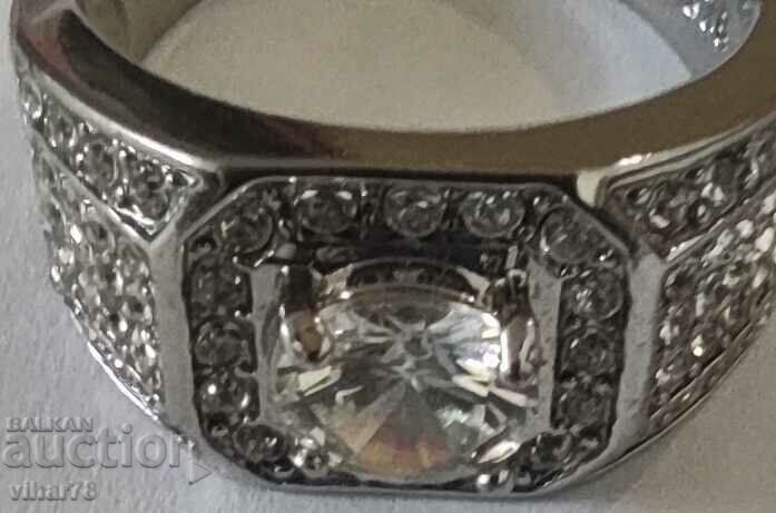 Silver Men's Ring with price 119.99 BGN | € 61.35 Silver Men's Ring with price 119.99 BGN | € 61.35