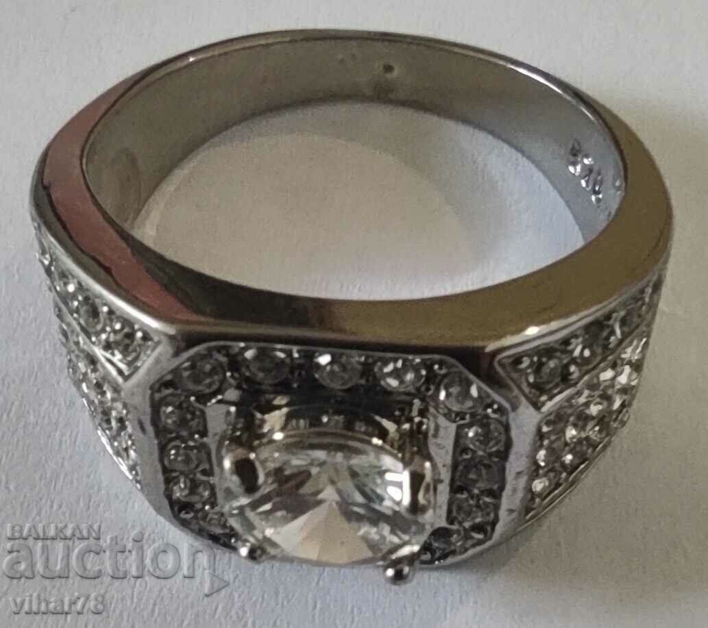 Auction Silver Men's Ring Auction Silver Men's Ring