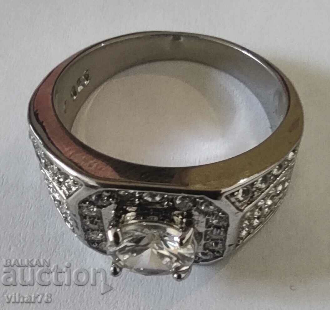 Silver Men's Ring - 6 Silver Men's Ring - 6