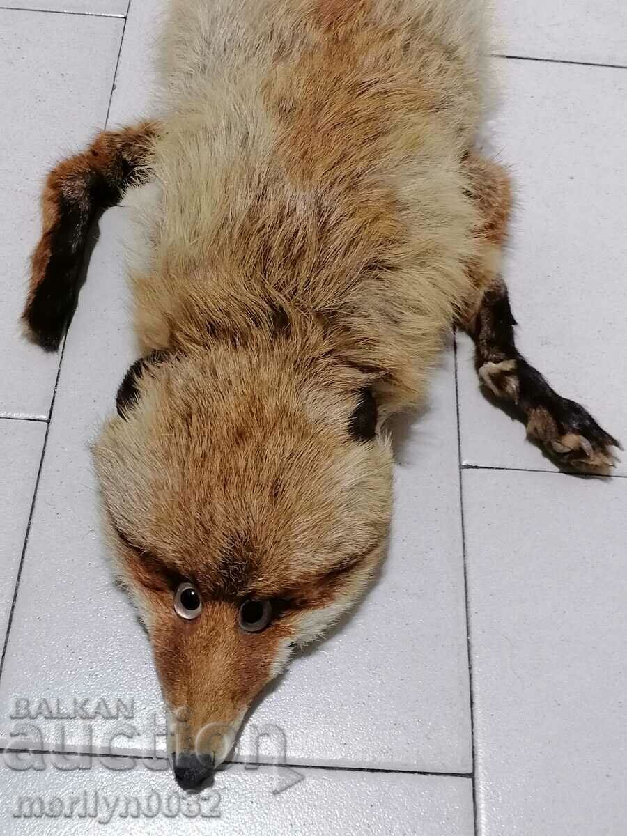 Guler blana de vulpe pentru haina de dama - 7