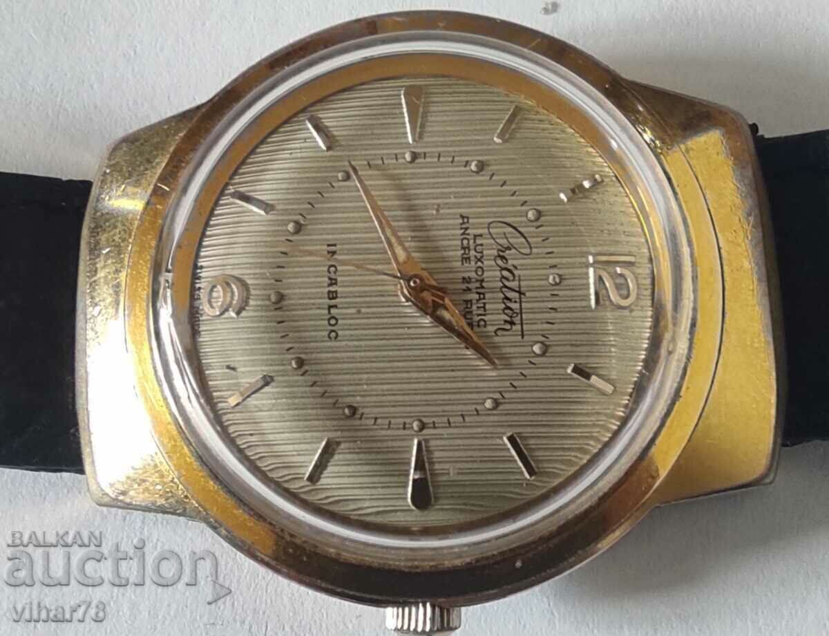 MEN'S MANUAL WATCH- Creation-automatic - 7 MEN'S MANUAL WATCH- Creation-automatic - 7