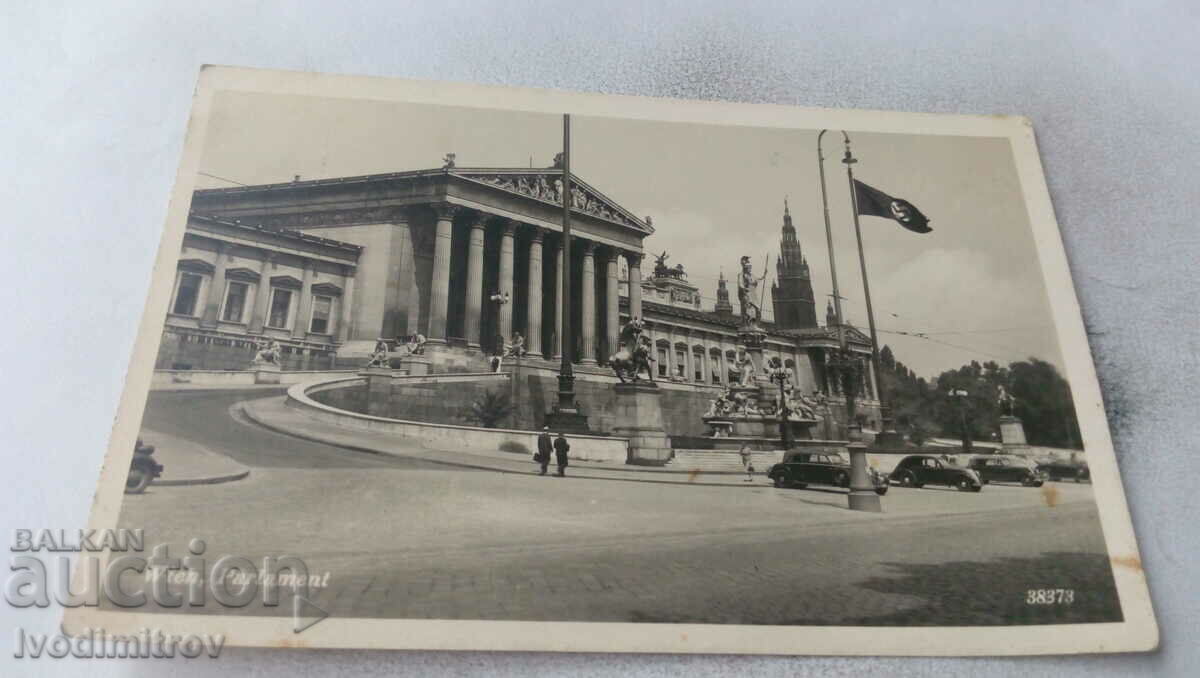 Carte poștală Wien Parlament
