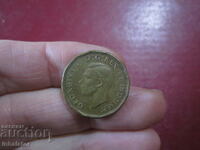 1943 год 5 цента Канада Джордж 6