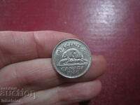 1940 год 5 цента Канада Джордж 6