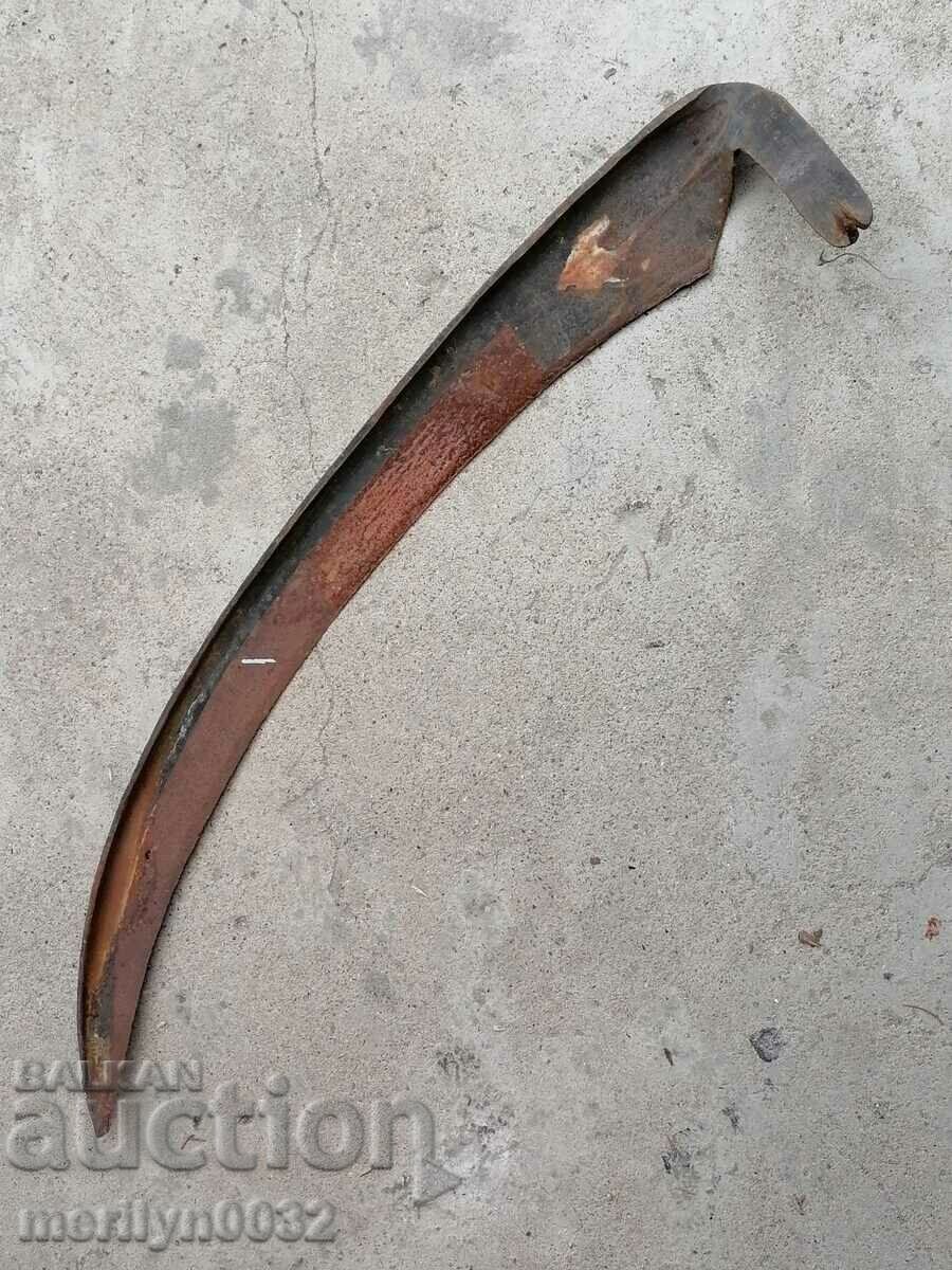 Hand forged mowing scythe USSR wrought iron with price 41.00 BGN | € 20.96 Hand forged mowing scythe USSR wrought iron with price 41.00 BGN | € 20.96