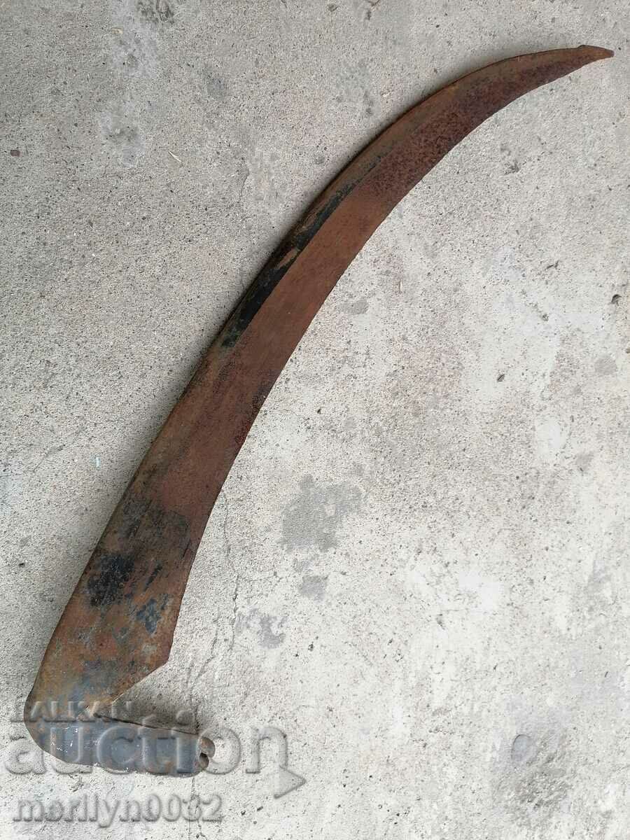 Hand forged mowing scythe USSR wrought iron - 5 Hand forged mowing scythe USSR wrought iron - 5