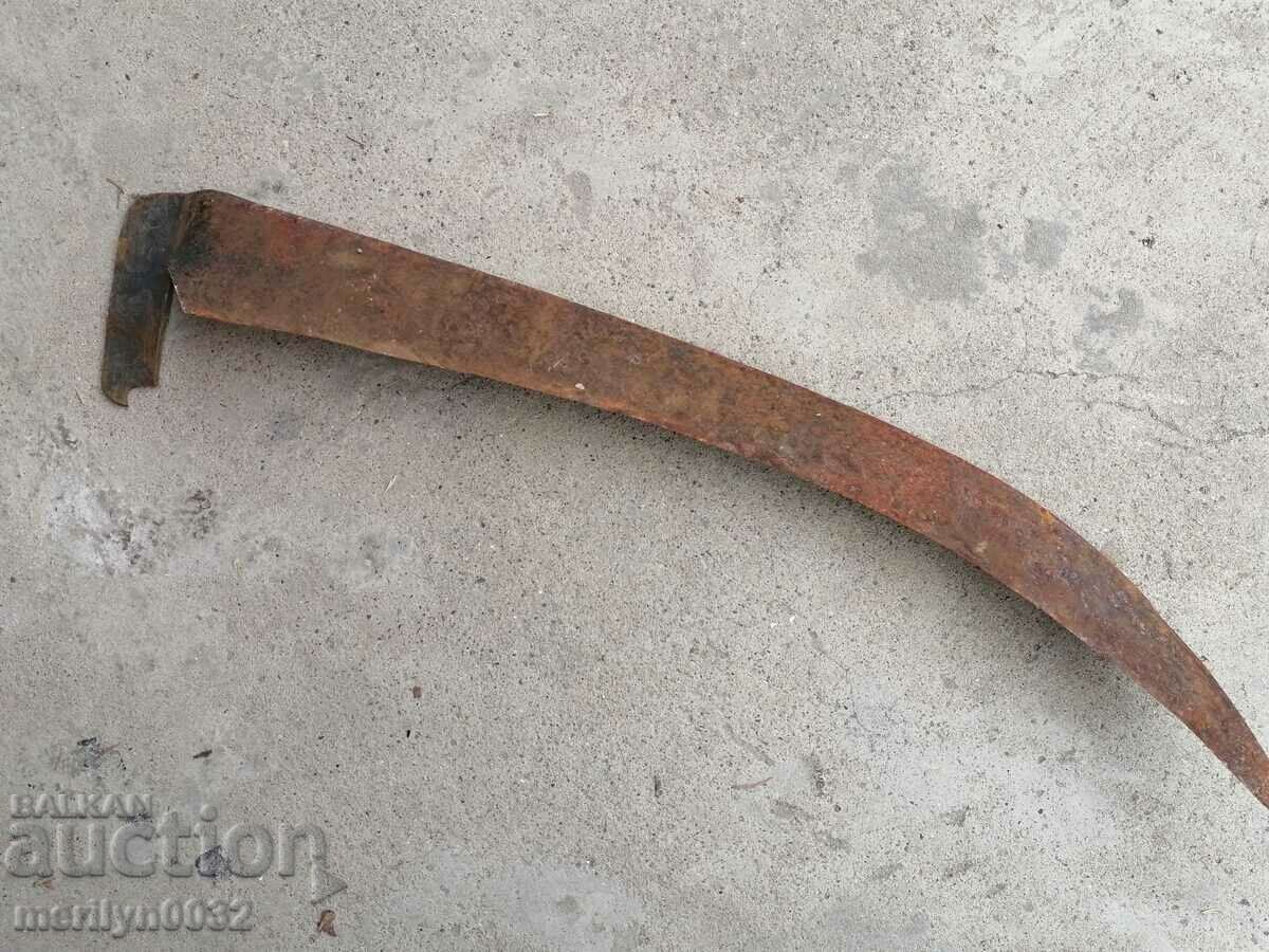 Delivery of Hand forged mowing scythe USSR wrought iron Delivery of Hand forged mowing scythe USSR wrought iron