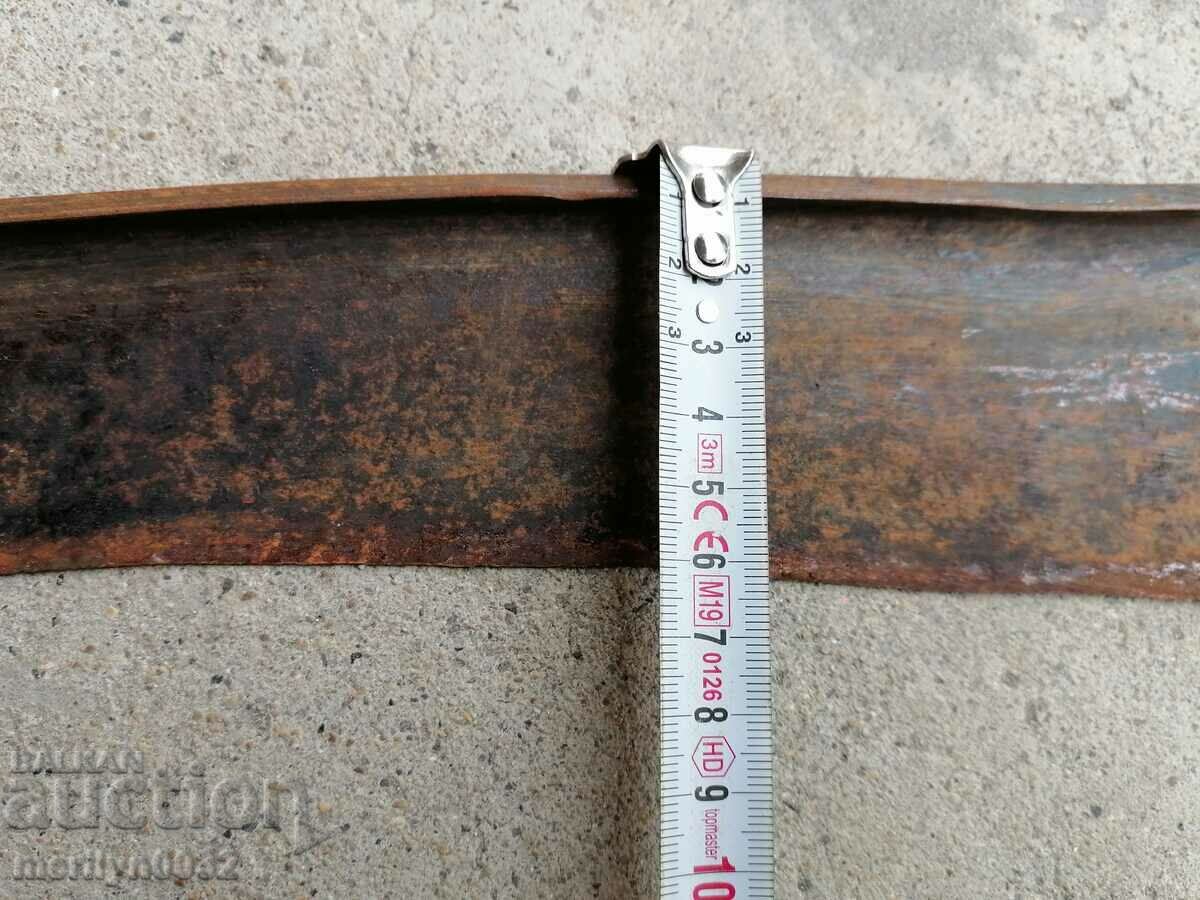 Hand forged mowing scythe USSR wrought iron - 5 Hand forged mowing scythe USSR wrought iron - 5