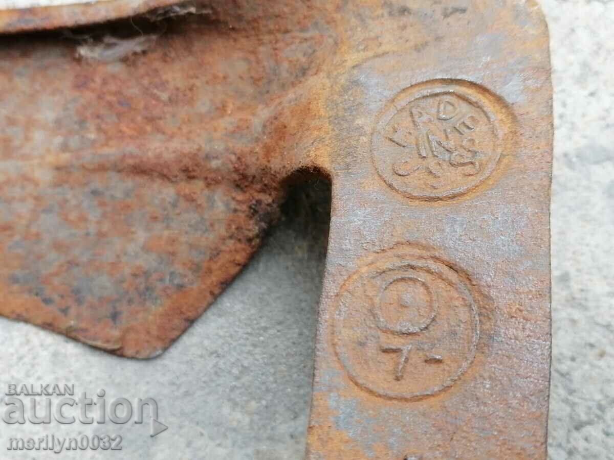 Hand forged mowing scythe USSR wrought iron - 6 Hand forged mowing scythe USSR wrought iron - 6