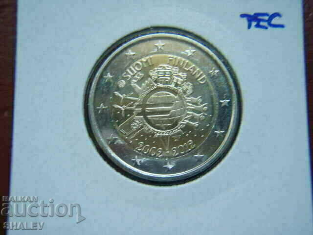 2 Euro 2012 Finland "10 years EU" /Finland/ - Unc (2 euros) with price 15.69 BGN | € 8.02 2 Euro 2012 Finland "10 years EU" /Finland/ - Unc (2 euros) with price 15.69 BGN | € 8.02