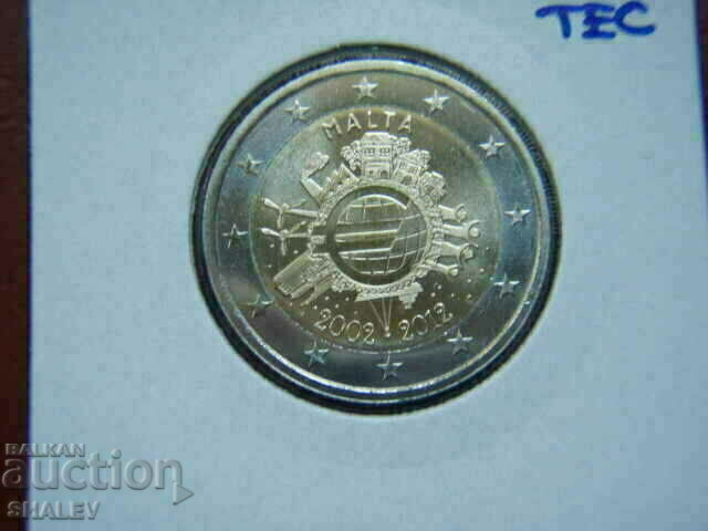 2 Euro 2012 Malta "10 ani UE" /Malta/ - Unc (2 euro)