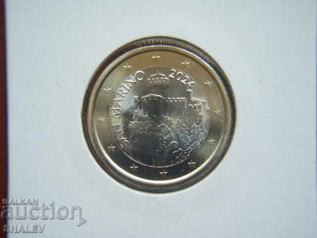 1 Euro 2024 San Marino - Unc (Euro) with price 4.89 BGN | € 2.50 1 Euro 2024 San Marino - Unc (Euro) with price 4.89 BGN | € 2.50
