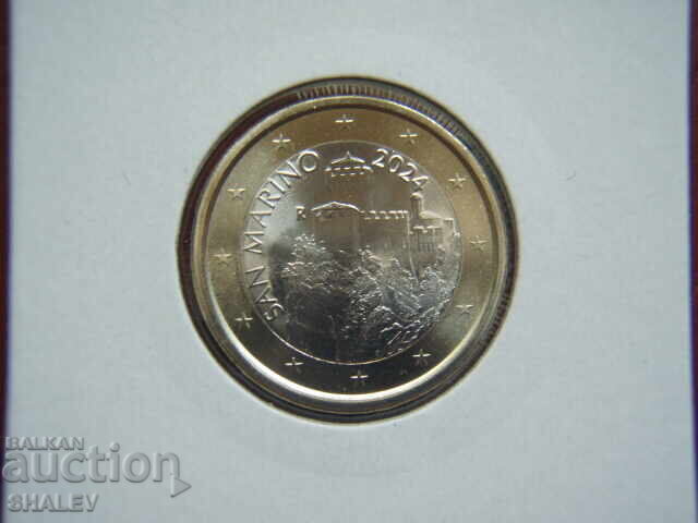 Delivery of 1 Euro 2024 San Marino - Unc (Euro) Delivery of 1 Euro 2024 San Marino - Unc (Euro)