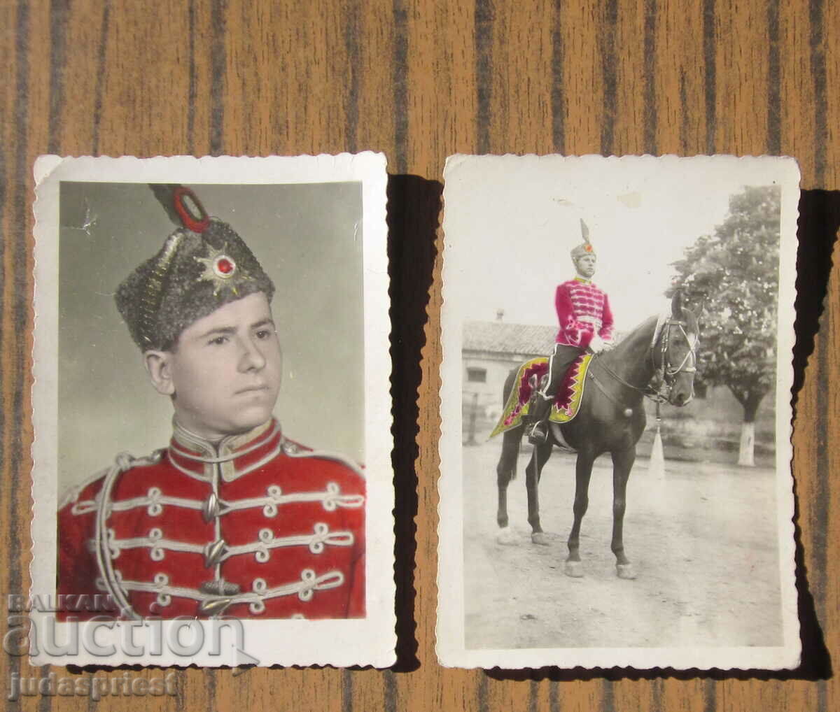 Kingdom of Bulgaria old military photos of a Royal Guardsman