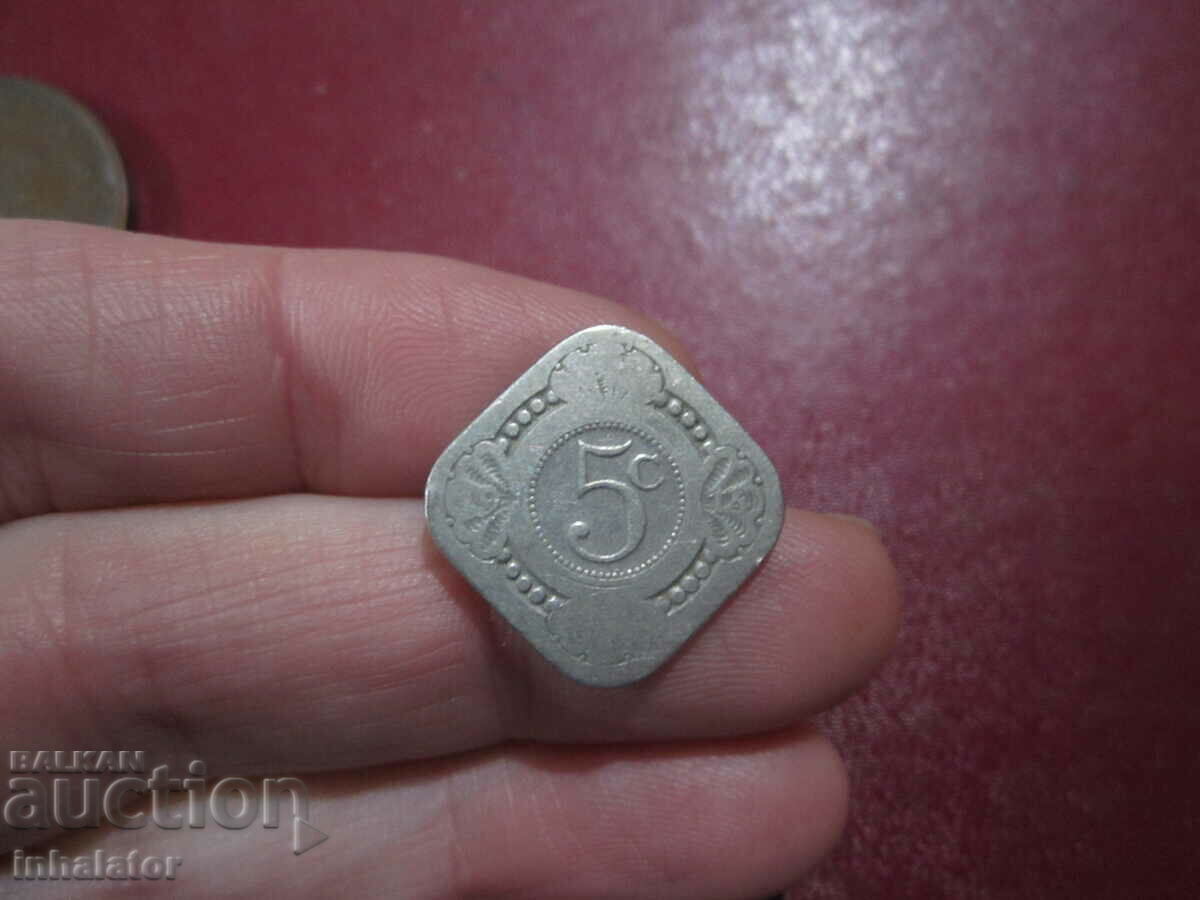 1914 5 cent Netherlands