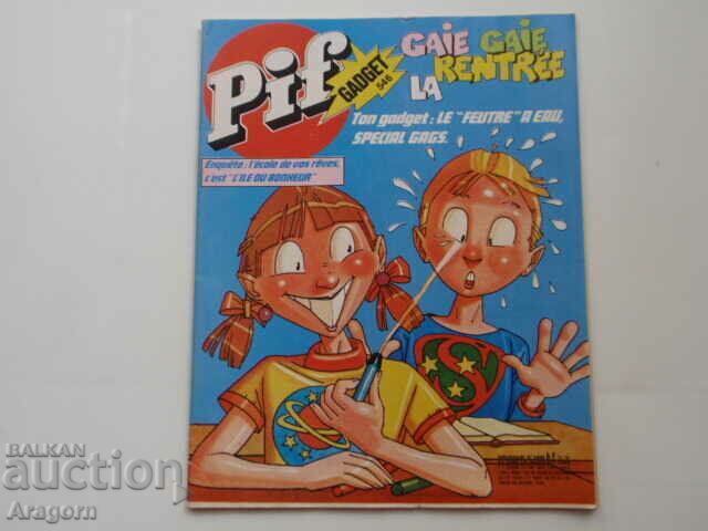 "Pif Gadget" 546 "Fanfan la Tulipe" (read description), Pif "Pif Gadget" 546 "Fanfan la Tulipe" (read description), Pif