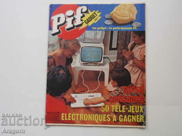 „Pif Gadget” 547 cu c „Ayak” (citiți descrierea), Pif „Pif Gadget” 547 cu c „Ayak” (citiți descrierea), Pif