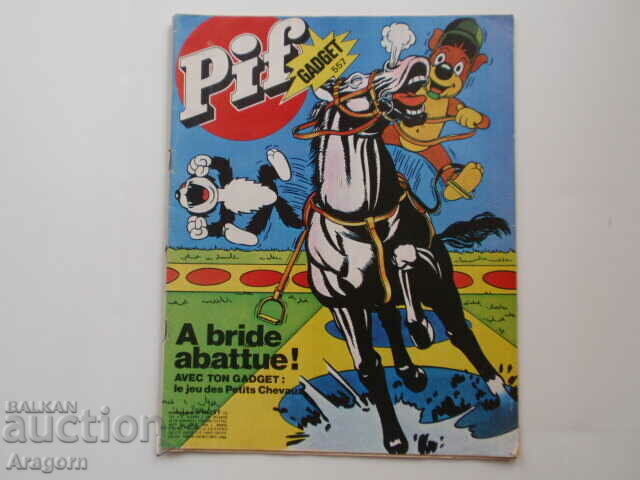 "Pif Gadget" 557 Les Robinsons de la Terre read the description