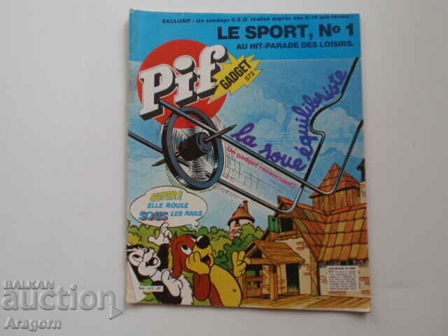 "Pif Gadget" 572 with c "Ayak" (read the description), Pif