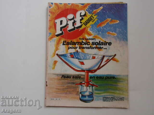 "Pif Gadget" 583 with "Dr Justice" (read description), Pif "Pif Gadget" 583 with "Dr Justice" (read description), Pif