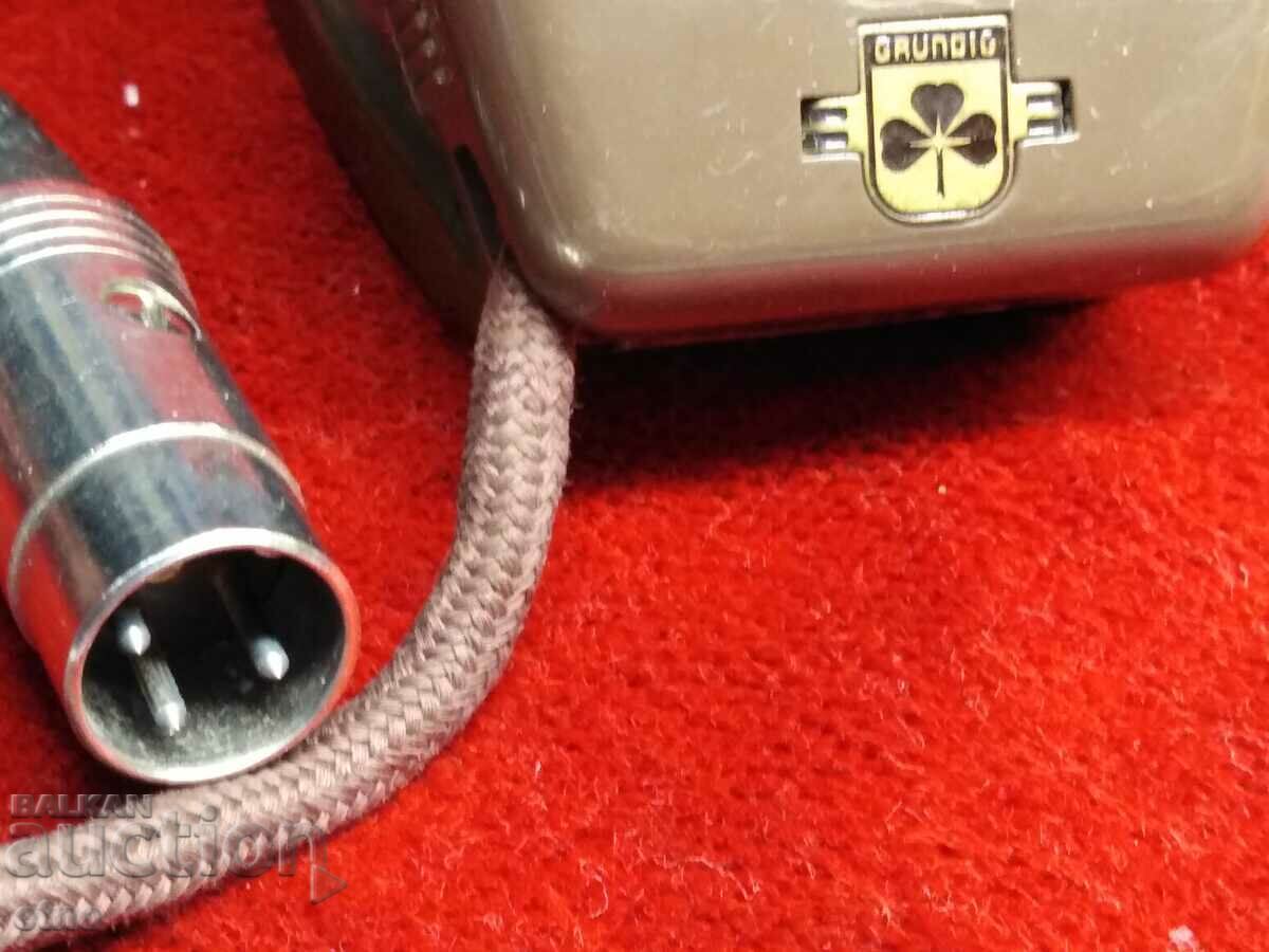 VINTAGE "GRUNDIG" MICROPHONE with price 55.00 BGN | € 28.12 VINTAGE "GRUNDIG" MICROPHONE with price 55.00 BGN | € 28.12