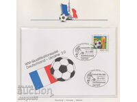 1997. Germany. FIFA World Cup - Qualifiers. An envelope