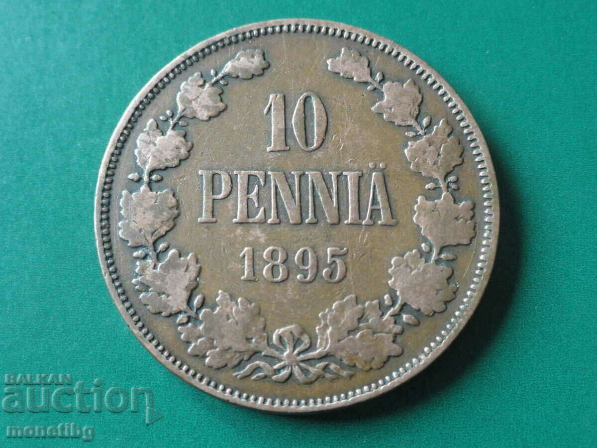 Auction Russia (for Finland) 1895 - 10 pennies Auction Russia (for Finland) 1895 - 10 pennies