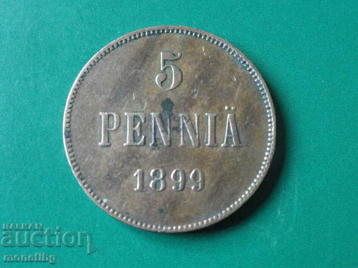 Auction Russia (for Finland) 1899 - 5 pennies Auction Russia (for Finland) 1899 - 5 pennies