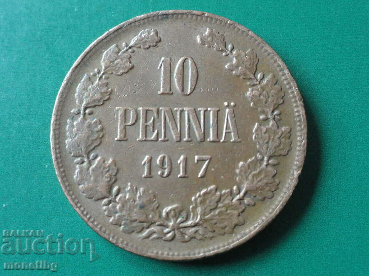 Auction Russia (for Finland) 1917 - 10 pennies (Monogram) R Auction Russia (for Finland) 1917 - 10 pennies (Monogram) R