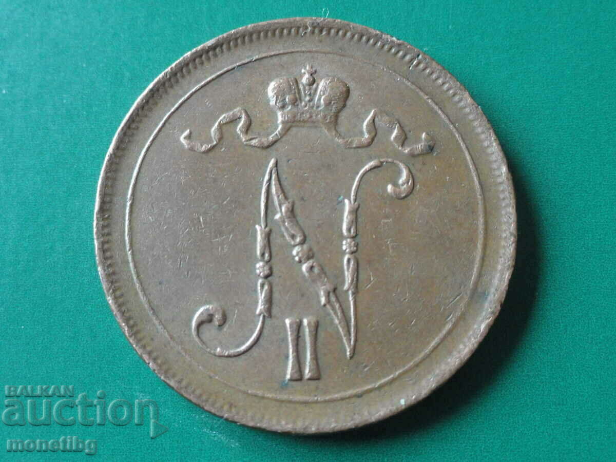 Russia (for Finland) 1917 - 10 pennies (Monogram) R - 6 Russia (for Finland) 1917 - 10 pennies (Monogram) R - 6