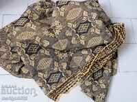 Cuvertură țesută din lână, pentru pat, dantelă, NOUĂ