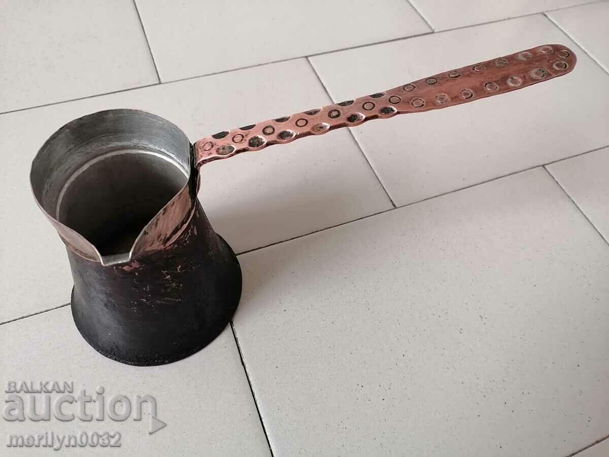 Auction Old copper tin, coffee, baker, copper pot Auction Old copper tin, coffee, baker, copper pot