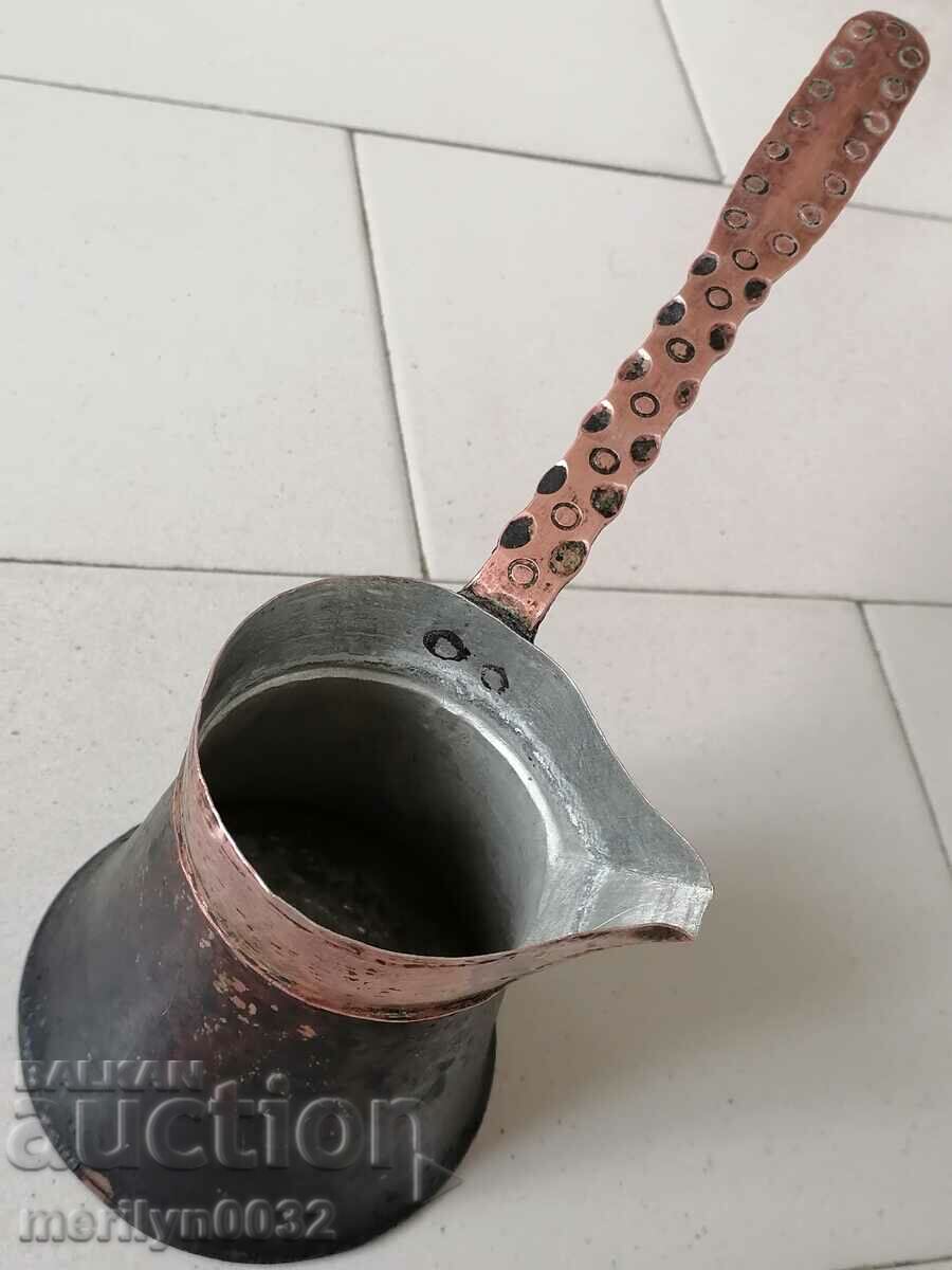 Old copper tin, coffee, baker, copper pot - 7 Old copper tin, coffee, baker, copper pot - 7