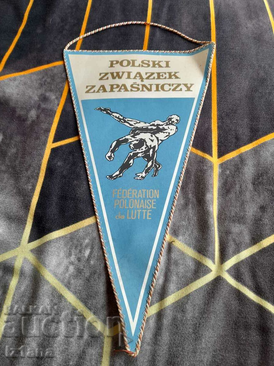 Стар Полски флаг,флагче борба