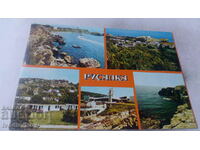 Пощенска картичка Курорт Русалка Колаж 1977