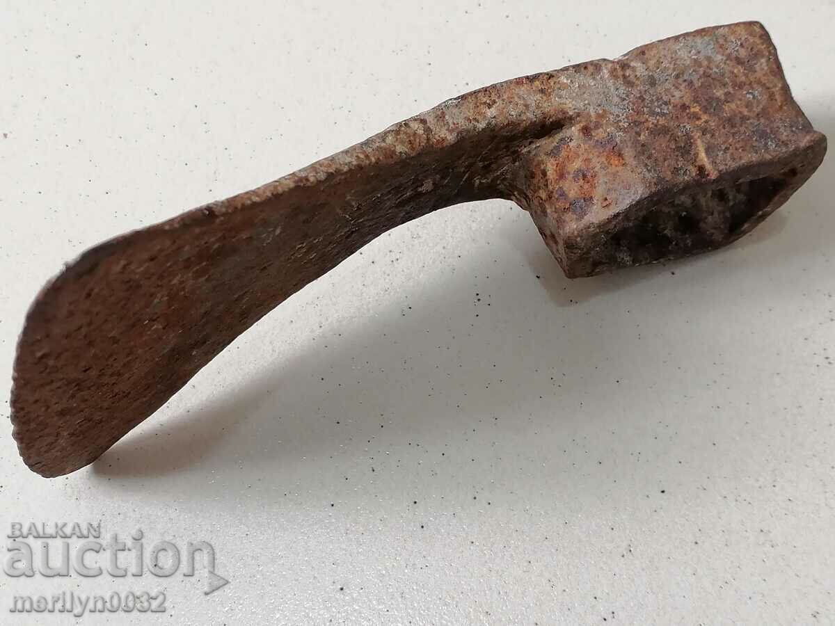 Forged chap, hoe, agricultural instrument, wrought iron - 5 Forged chap, hoe, agricultural instrument, wrought iron - 5